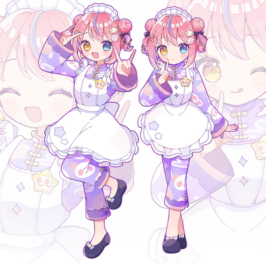 kurumizawa momo (noripro) drawn by nagihoko