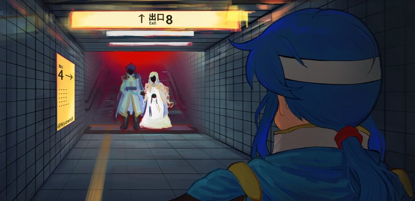seliph, sigurd, and deirdre (fire emblem and 2 more) drawn by nyawn5