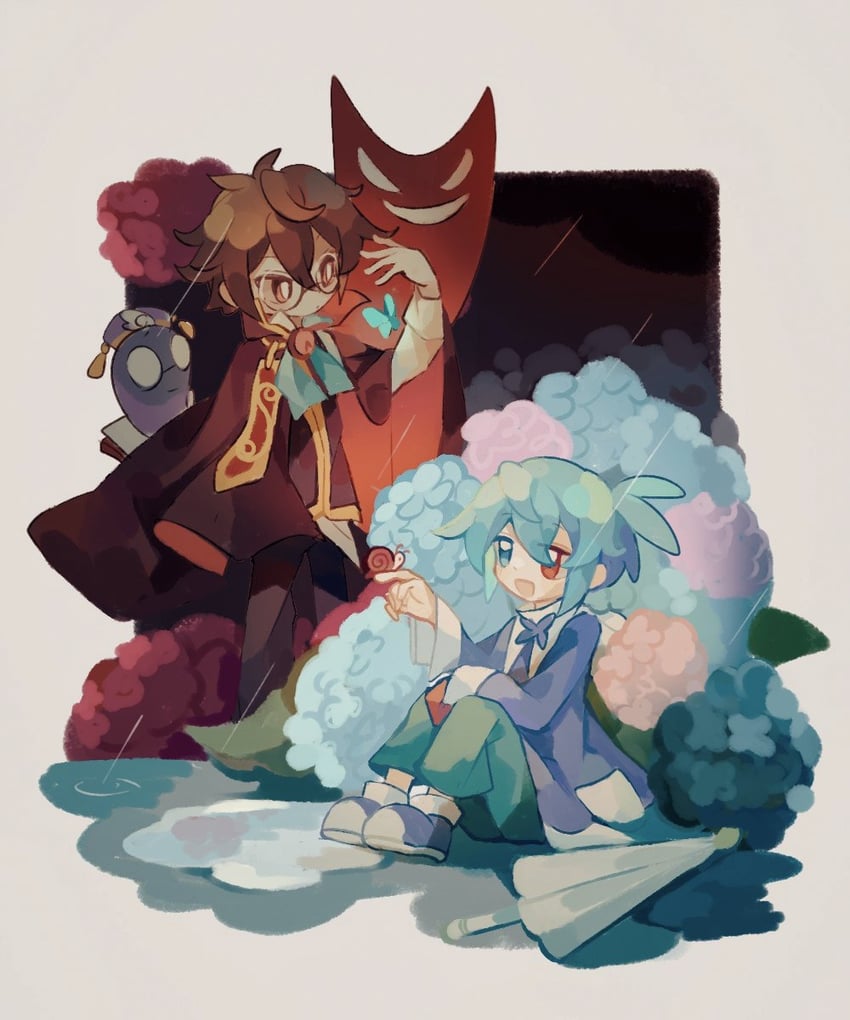 sig, klug, and strange klug (puyopuyo) drawn by super_chair72