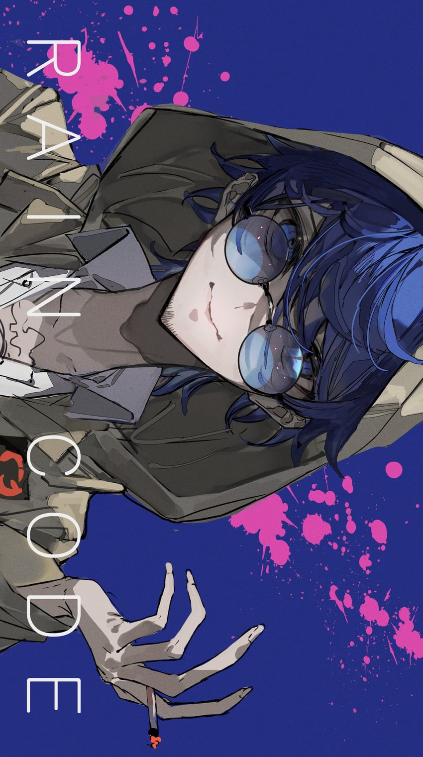 yakou furio (master detective archives: rain code) drawn by mura_karuki