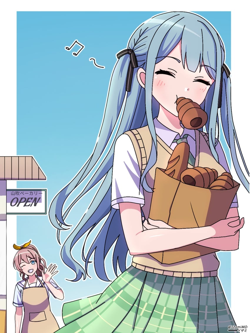 togawa sakiko and yamabuki saya (bang dream! and 1 more) drawn by izami_md