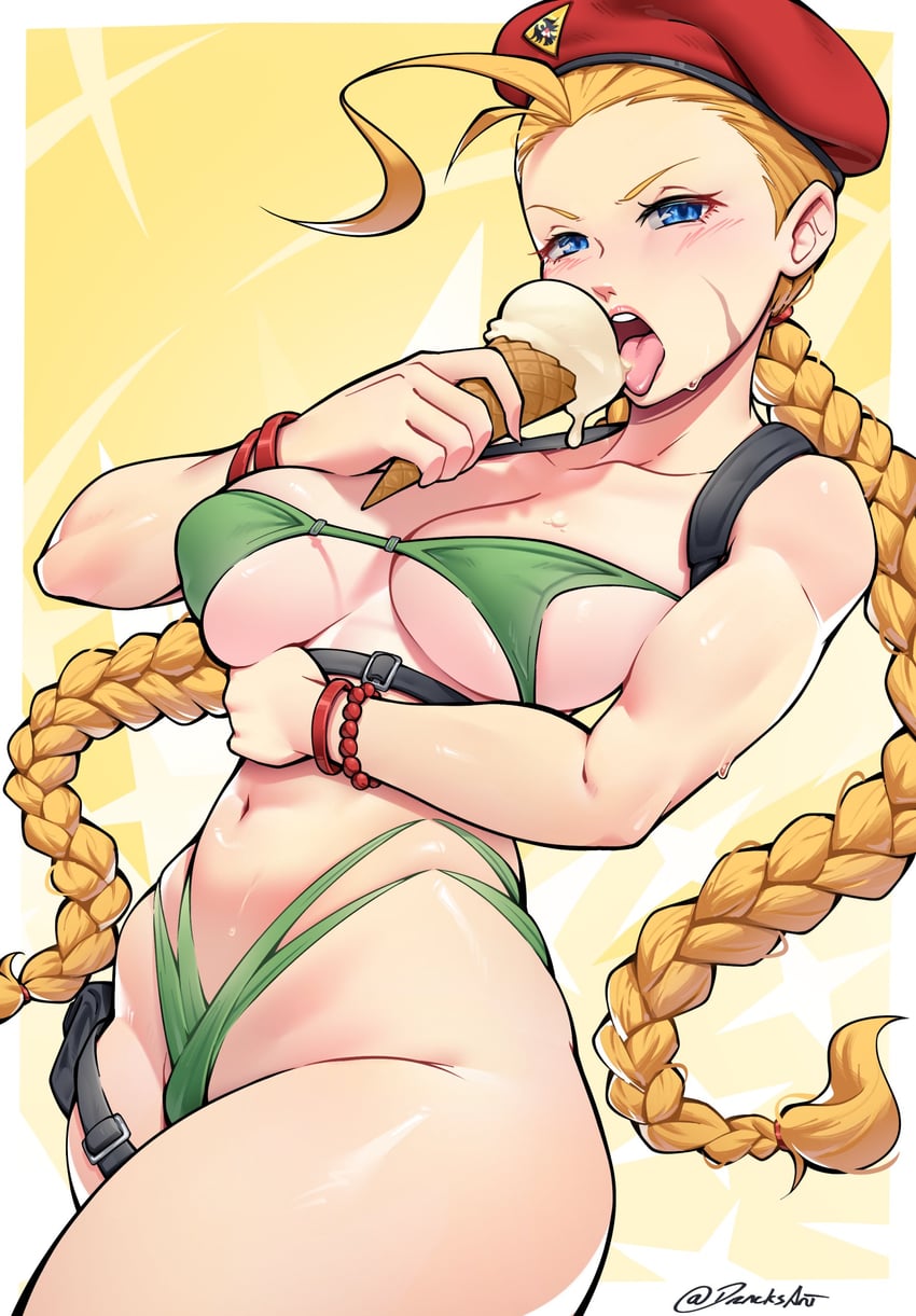 cammy white (street fighter and 1 more) drawn by dracksart