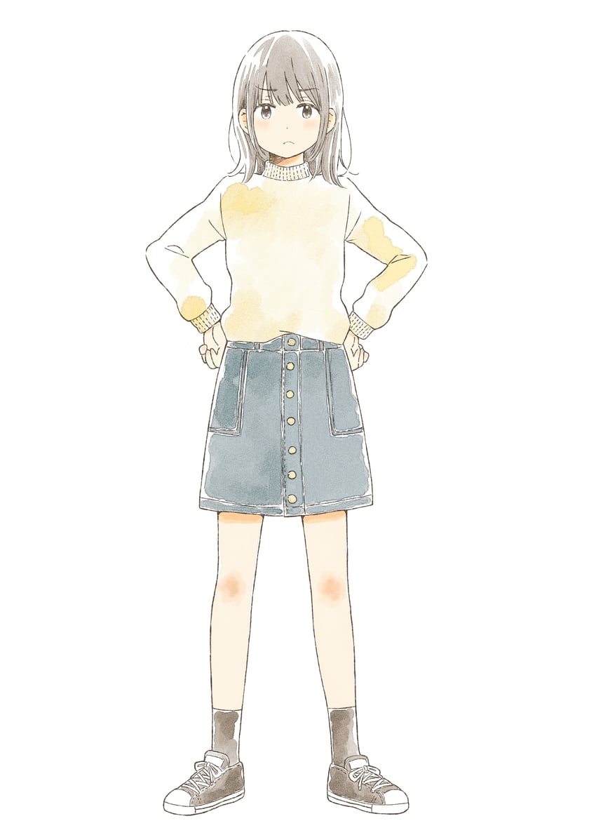 nitta yuna (chichioya wo nanoru ossan futari to watashi ga kurashita sankagetsu ni tsuite) drawn by itunohika