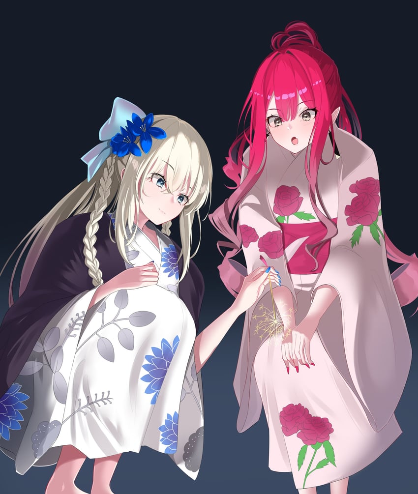 baobhan sith and morgan le fay (fate and 1 more) drawn by nigori_(keydoor)