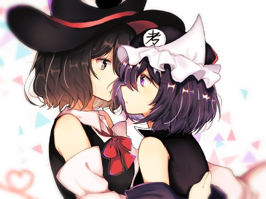 enraku tsubakura and shitodo kuroji (len'en) drawn by huangdouliuhan