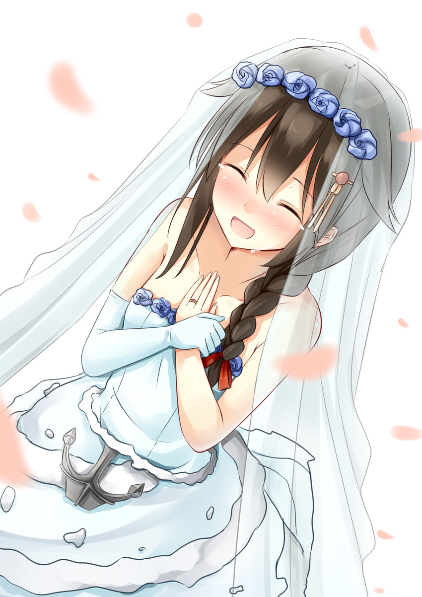 shigure and shigure kai ni (kantai collection) drawn by tsuchikure