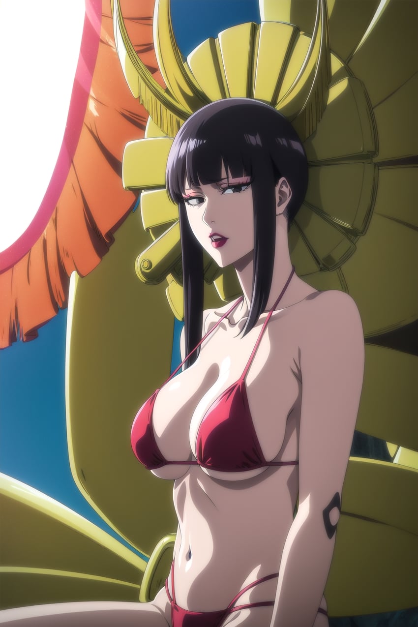 shutara senjumaru (bleach and 1 more) drawn by ms22