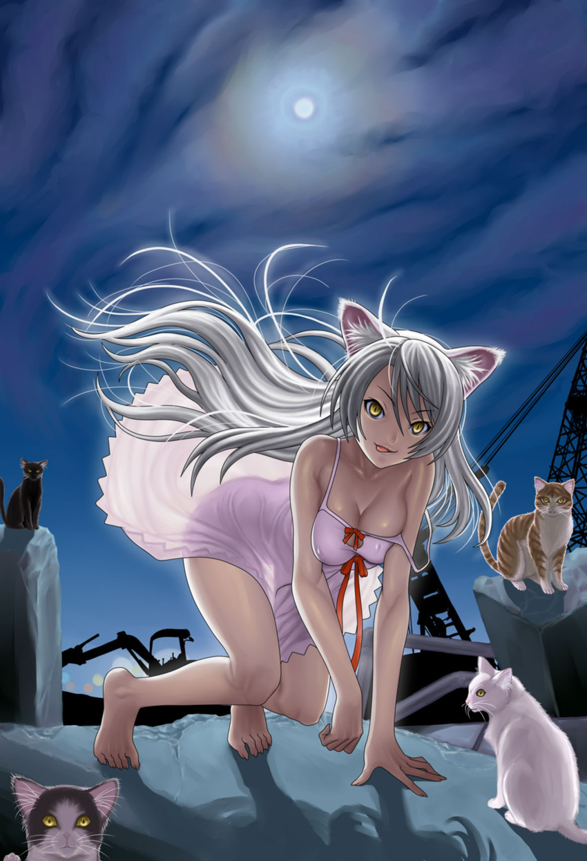 hanekawa tsubasa and black hanekawa (monogatari and 2 more) drawn by kyodairobo