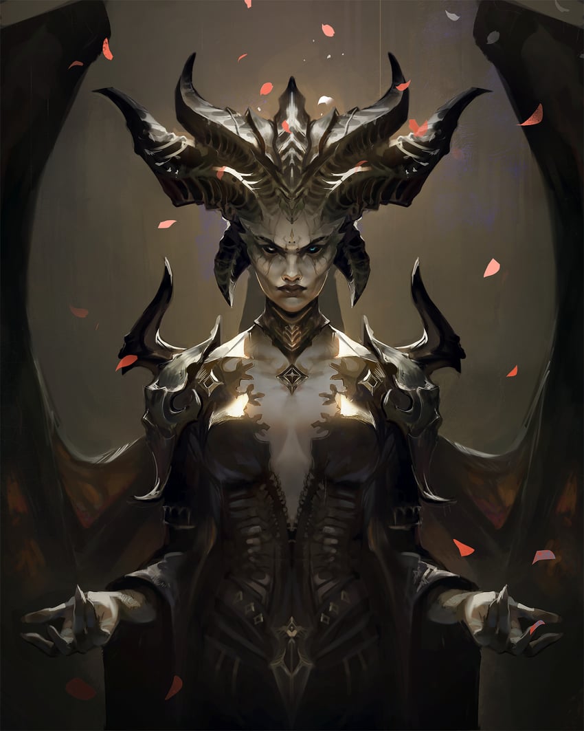 lilith (diablo) drawn by martinbulteau