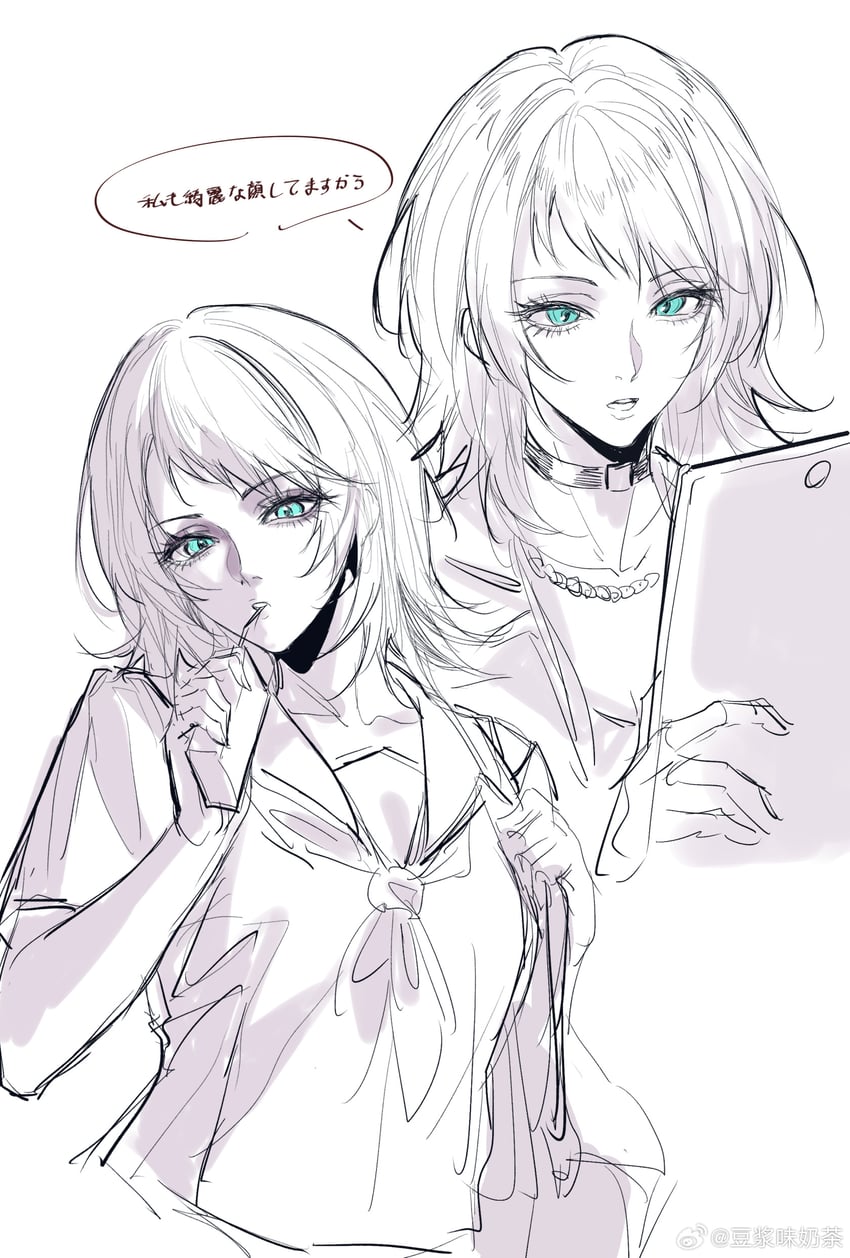 yahata umiri (bang dream! and 1 more) drawn by angelique