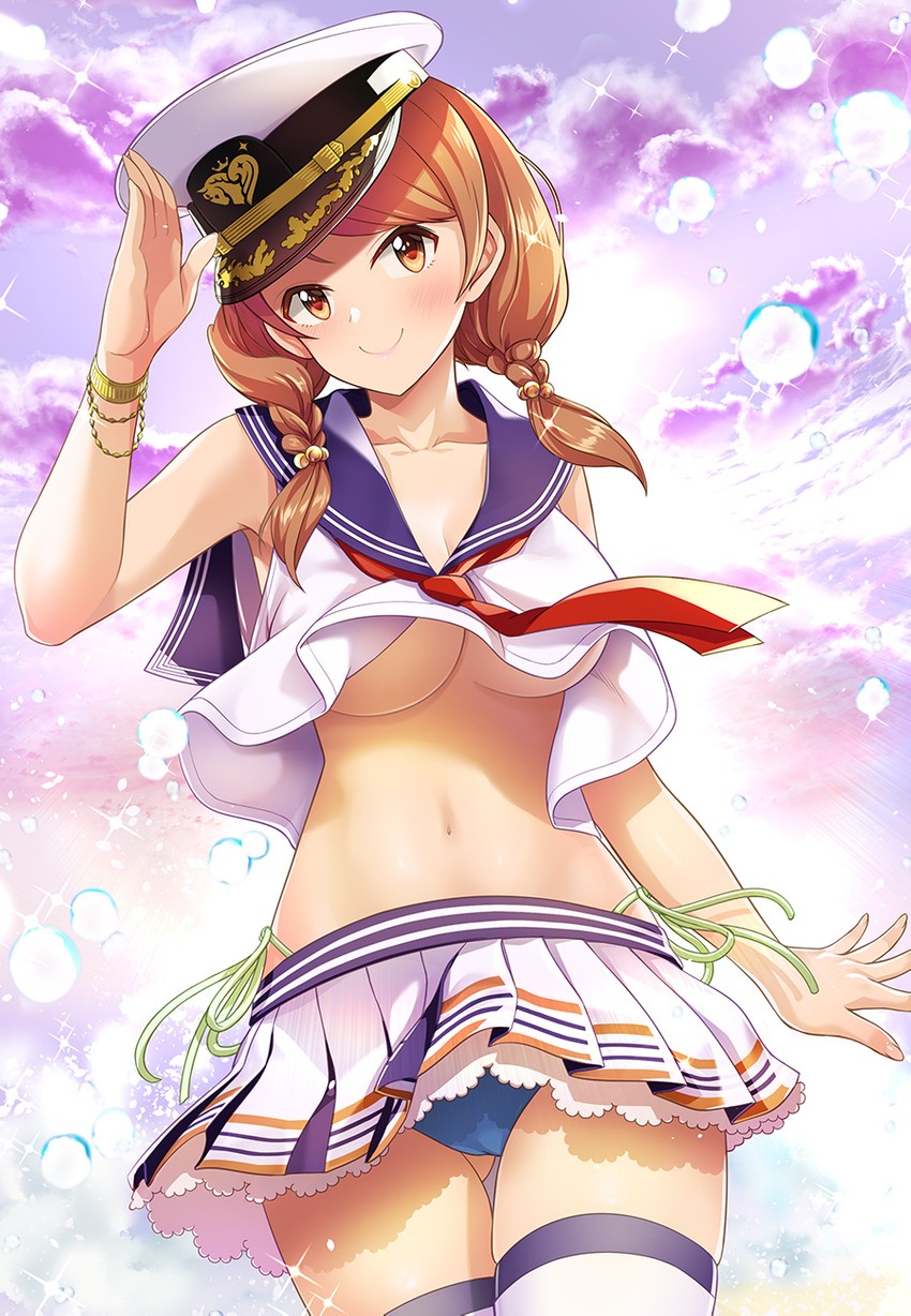 hojo karen (idolmaster and 1 more) drawn by mk_(mod0)