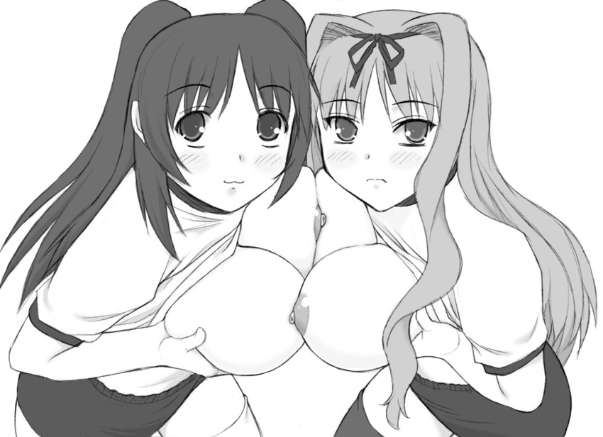 kousaka tamaki and kusugawa sasara (to heart and 1 more) drawn by shichimenchou