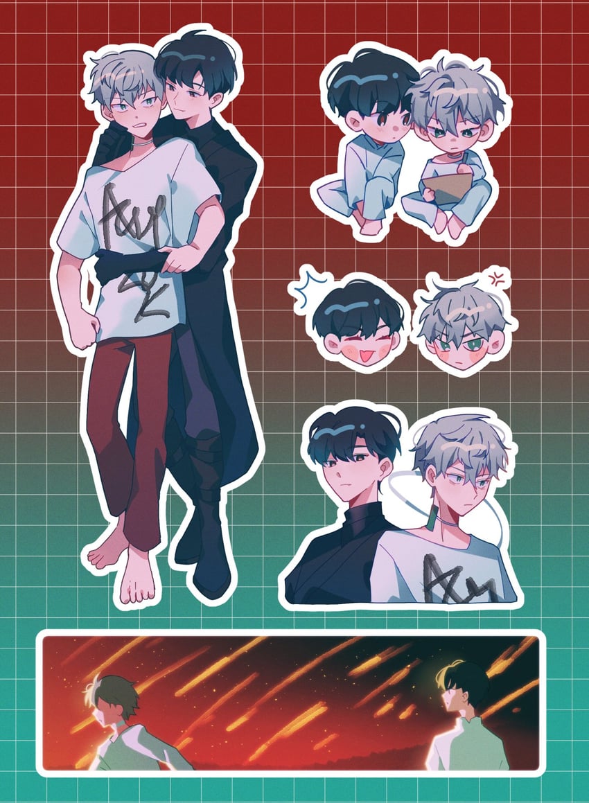till and ivan (alien stage) drawn by orri_(iirokagi) and riichuuba
