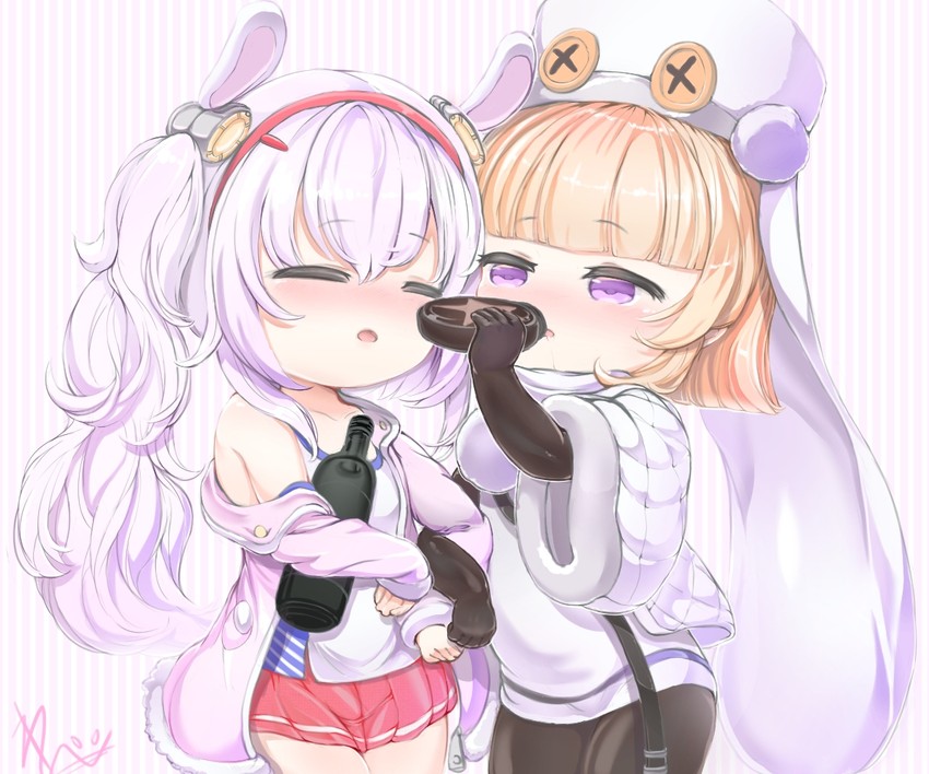 laffey and grozny (azur lane) drawn by re_pen_(repen0pen)