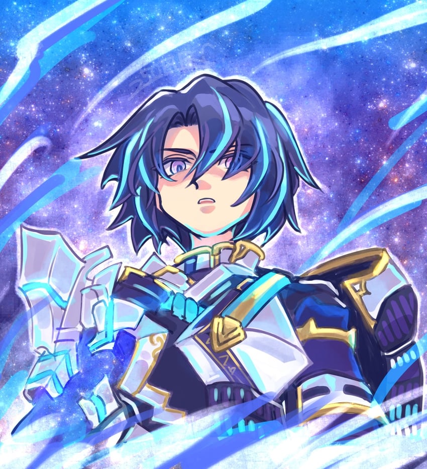 visas starfrost and visas samsara (yu-gi-oh!) drawn by 250en_remon