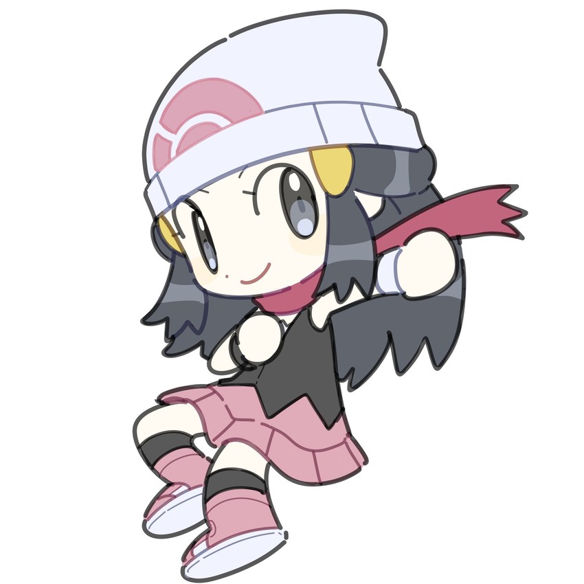dawn (pokemon and 1 more) drawn by dawnlover_01