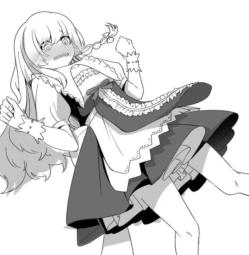 kirisame marisa (original and 2 more) drawn by nodoguro_(phi-tan)