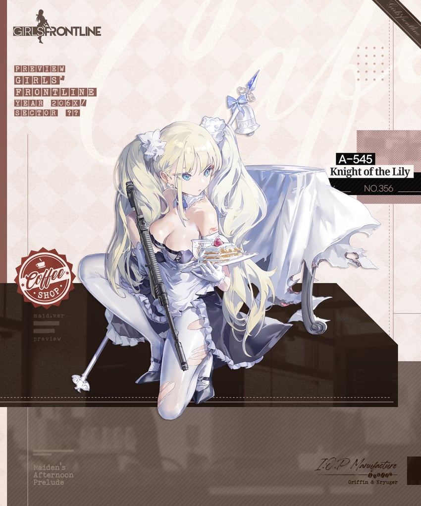 a-545 (girls' frontline) drawn by messikid