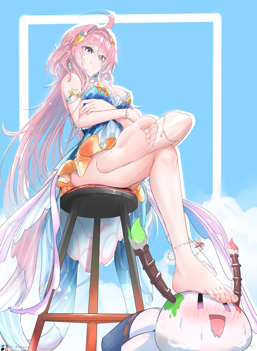 airani iofifteen and ioforia (hololive and 1 more) drawn by the_raineman