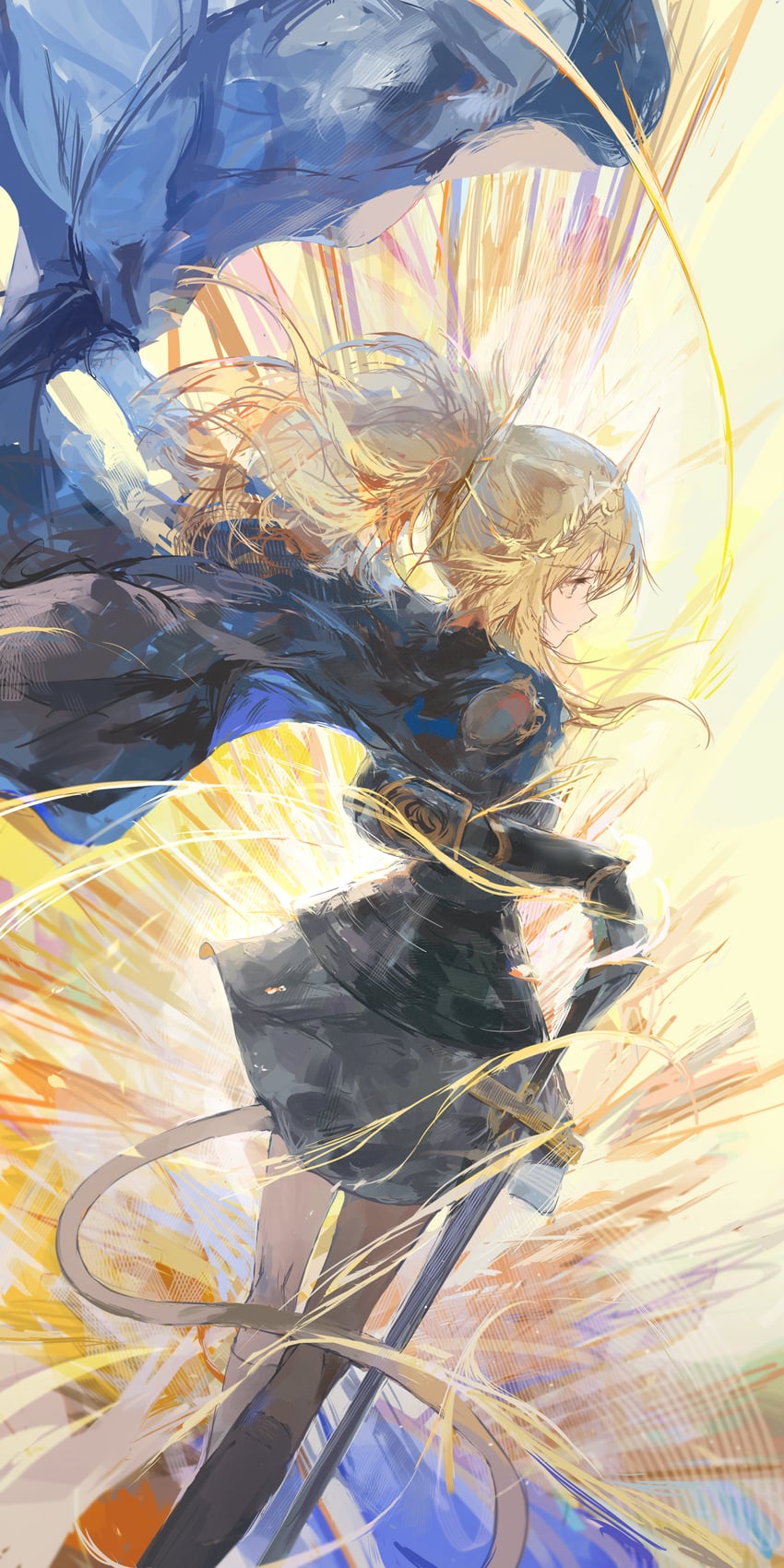 siege and vina victoria (arknights) drawn by ichika_(ichika87)