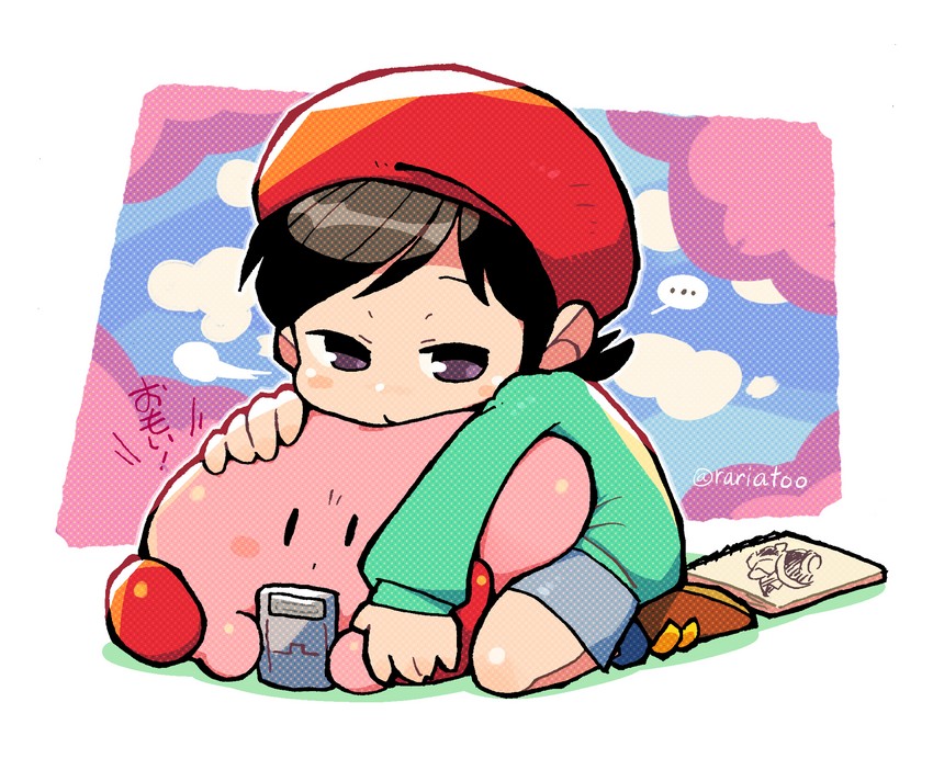 kirby, king dedede, and ado (kirby and 1 more) drawn by rariatto_(ganguri)