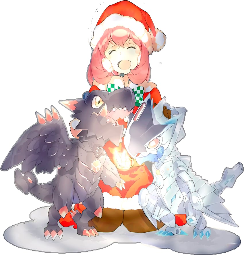 kurihara hina, vorvomon, and jazamon (digimon and 3 more)
