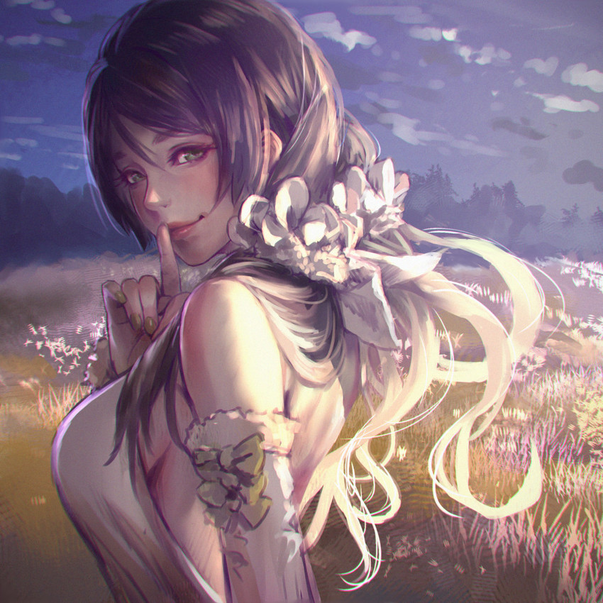 tojo nozomi (love live! and 1 more) drawn by kaburagi_yasutaka