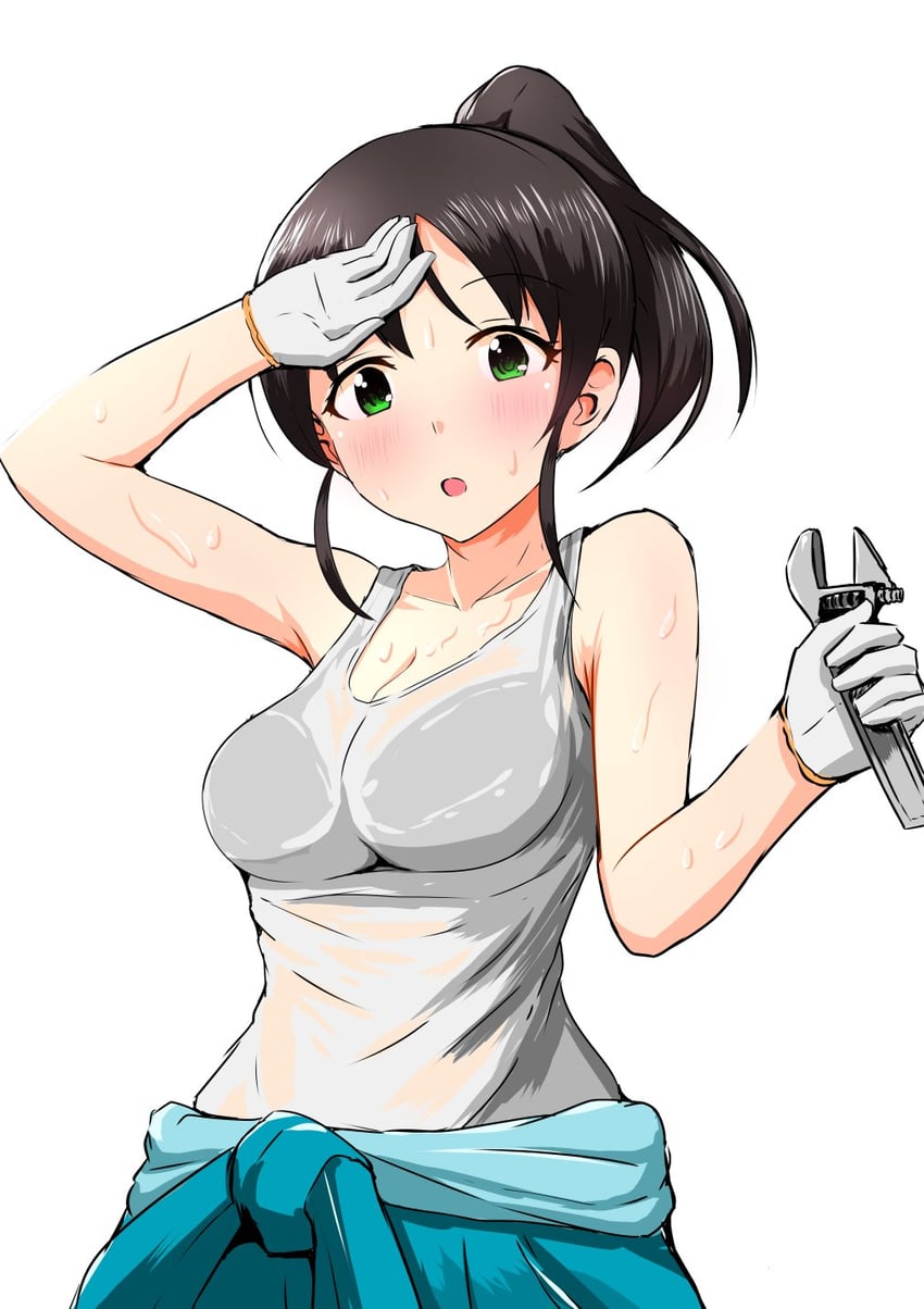 harada miyo (idolmaster and 2 more) drawn by aizawa_u-ji