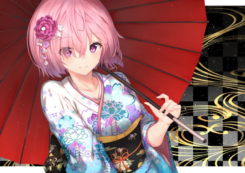 mash kyrielight (fate and 1 more) drawn by reuri_(tjux4555)