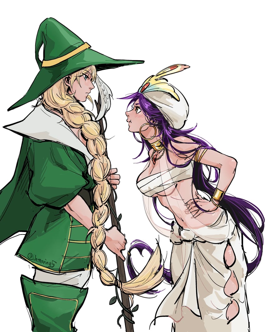 sinbad and yunan (magi the labyrinth of magic) drawn by unmoving5
