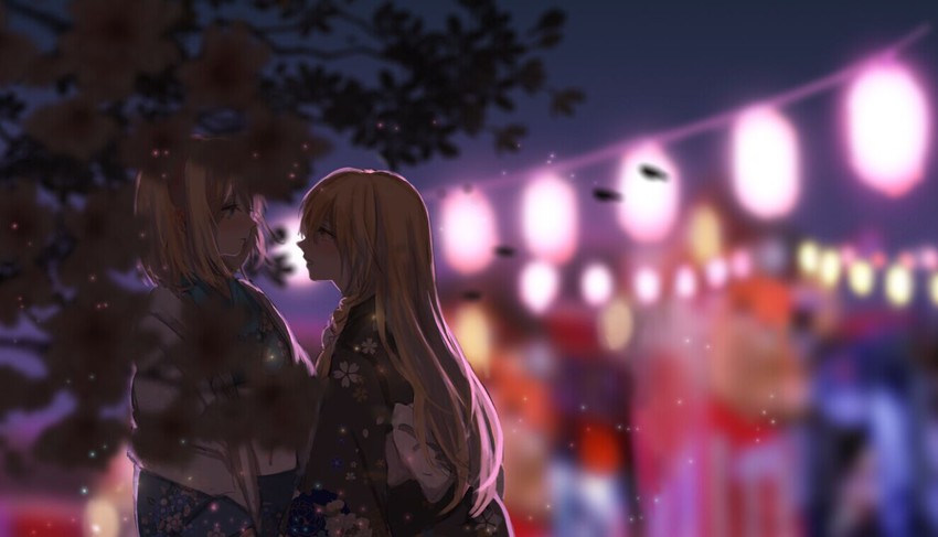 kirisame marisa and alice margatroid (touhou) drawn by mo_(ine_mao)