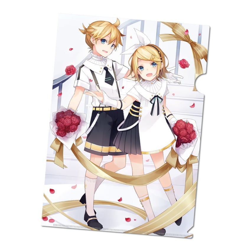 kagamine rin and kagamine len (vocaloid and 1 more) drawn by kuroi_(liar-player)