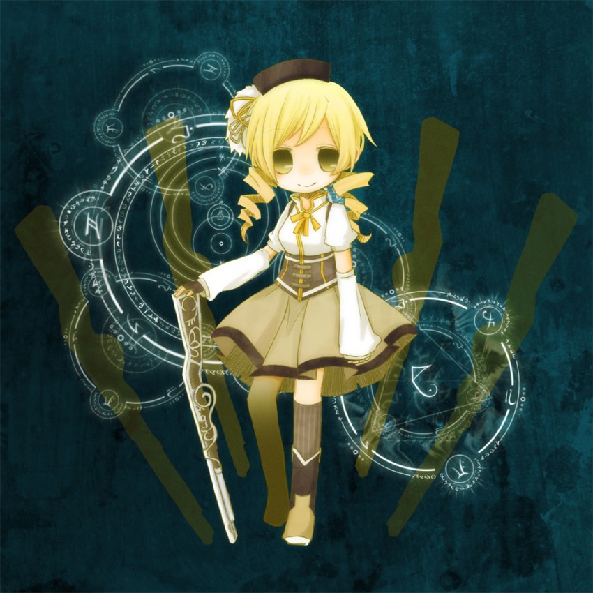 tomoe mami (mahou shoujo madoka magica) drawn by aco_(aco1010)