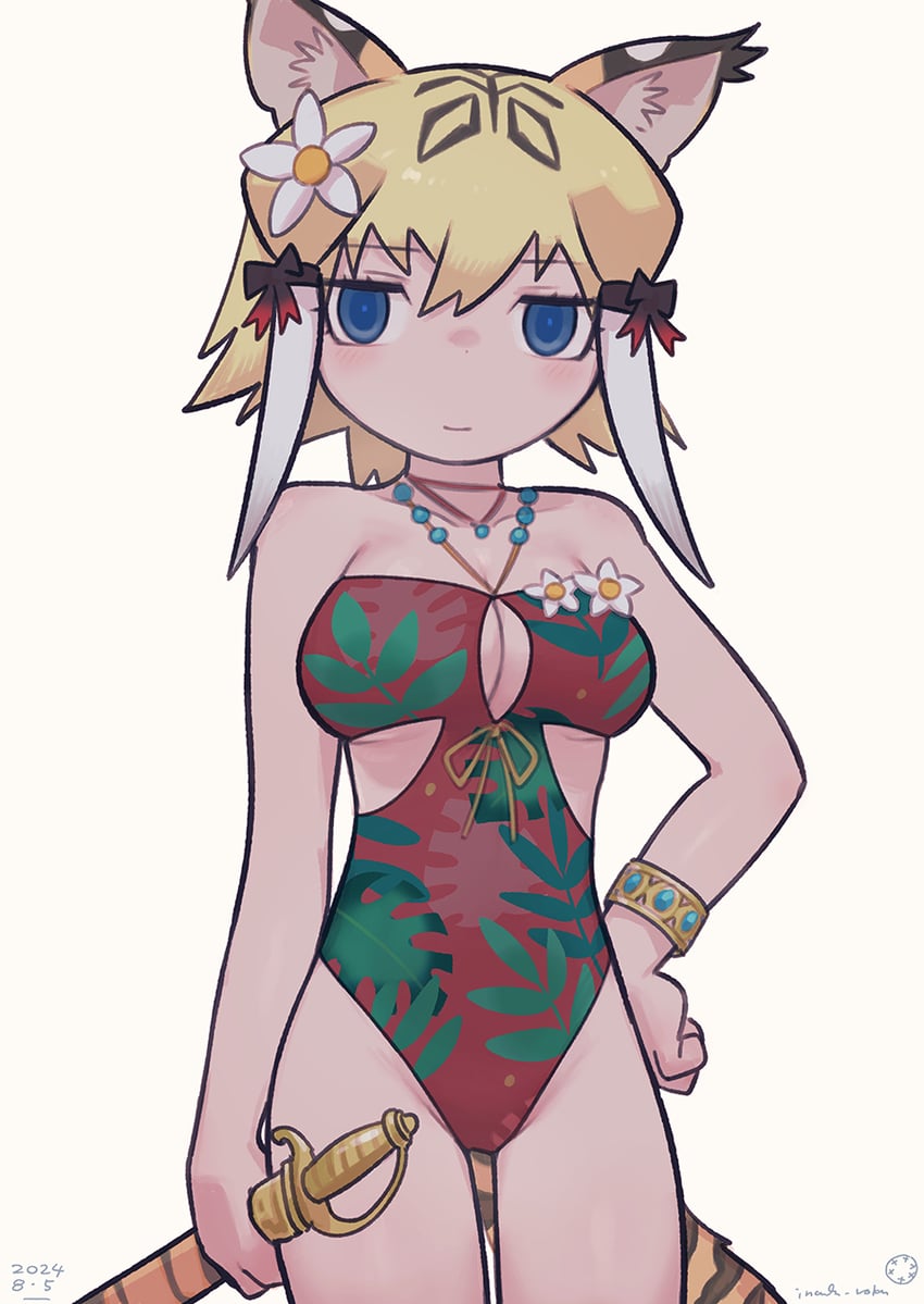 smilodon (kemono friends and 1 more) drawn by inada_roku