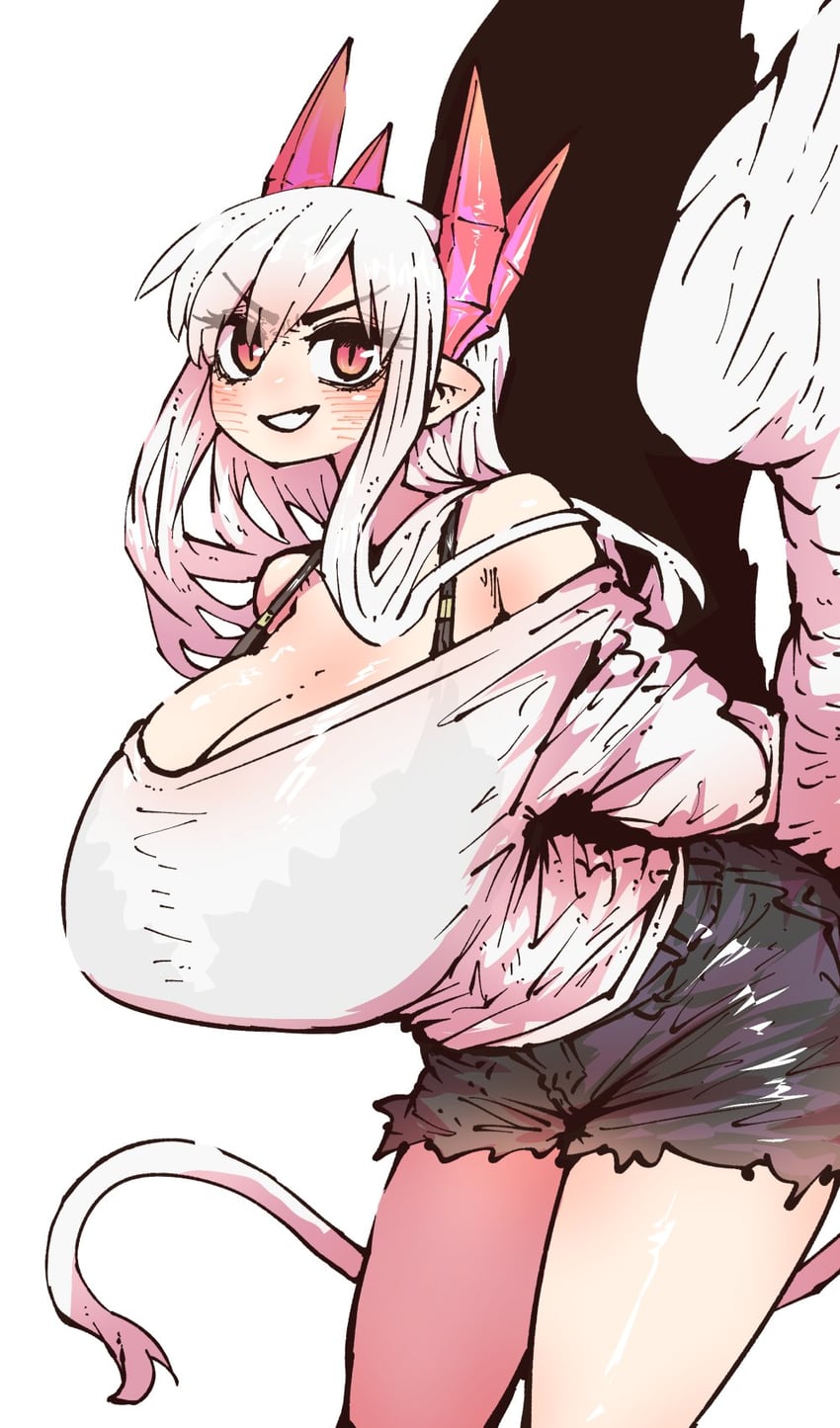 lorem (musuko ga kawaikute shikatanai mazoku no hahaoya) drawn by zyugoya