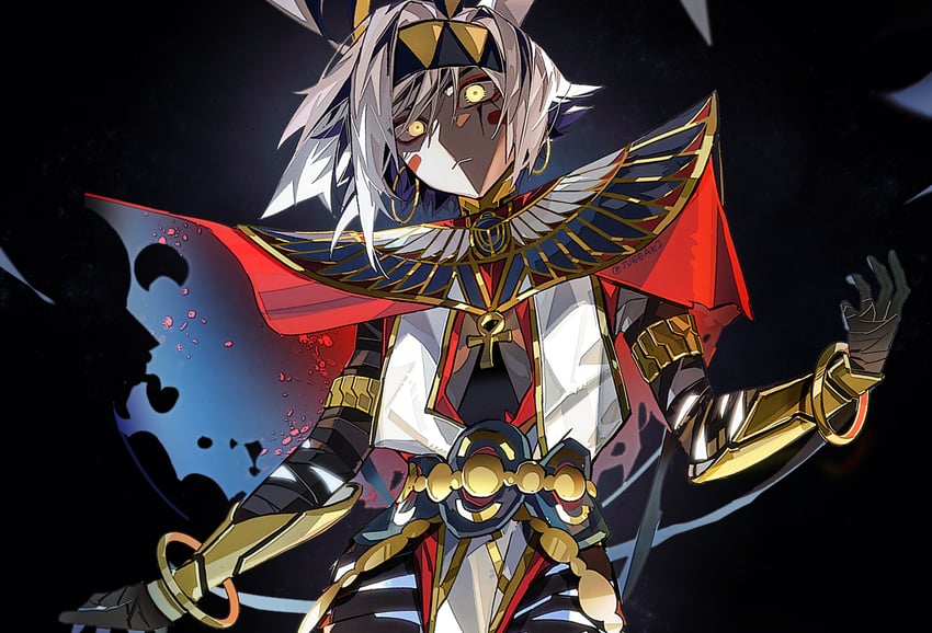 nitocris and nitocris alter (fate and 1 more) drawn by eeju