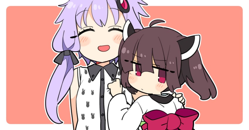 yuzuki yukari and touhoku kiritan (vocaloid and 2 more) drawn by ini_(inunabe00)