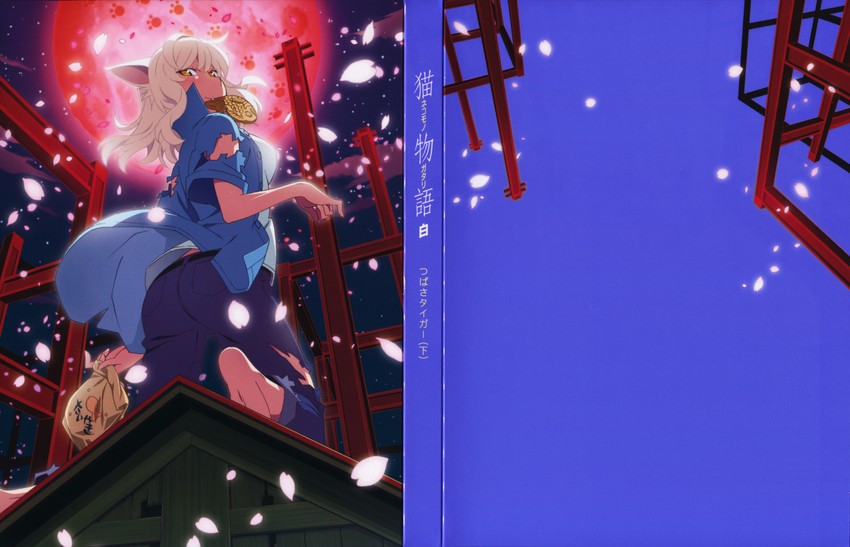 hanekawa tsubasa and black hanekawa (monogatari and 1 more)