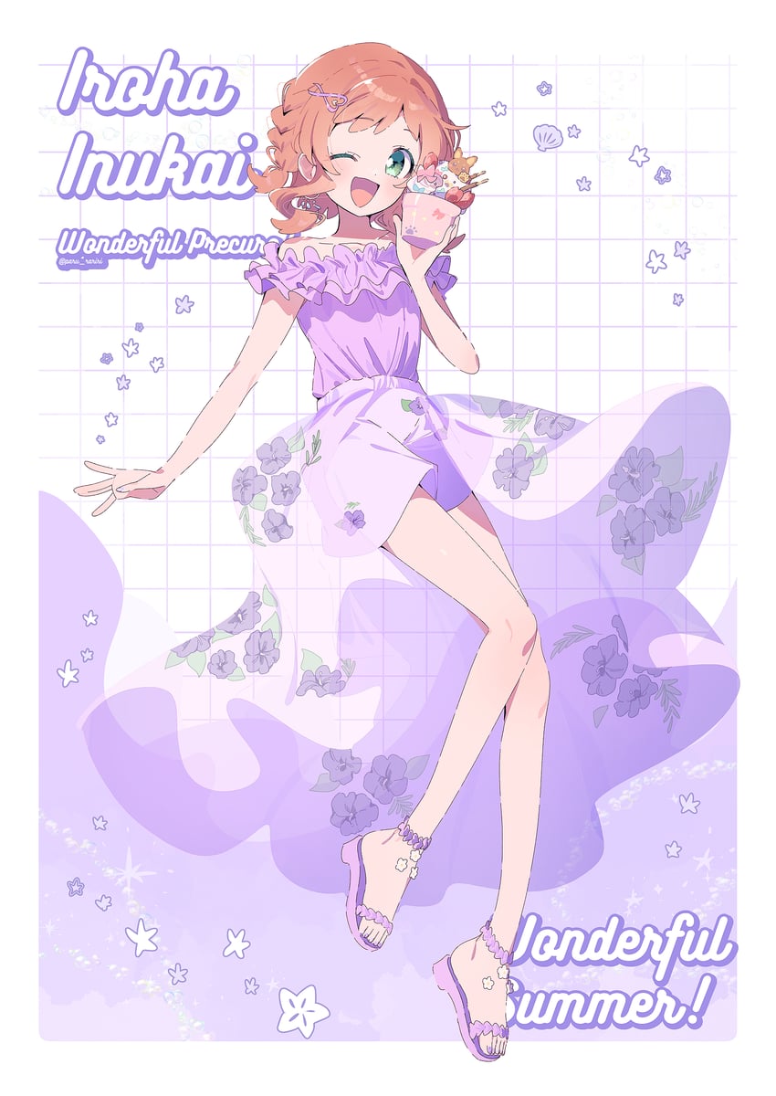 inukai iroha (precure and 1 more) drawn by serizawa_serizane