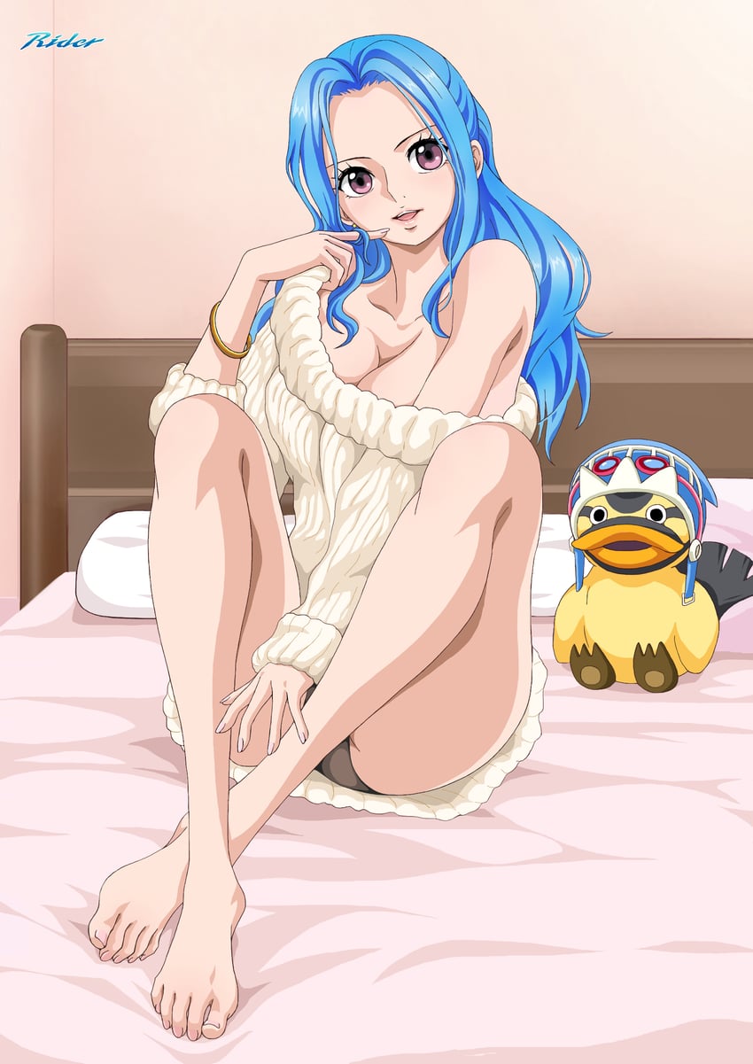 nefertari vivi and karoo (one piece) drawn by rider_(orange_couture)