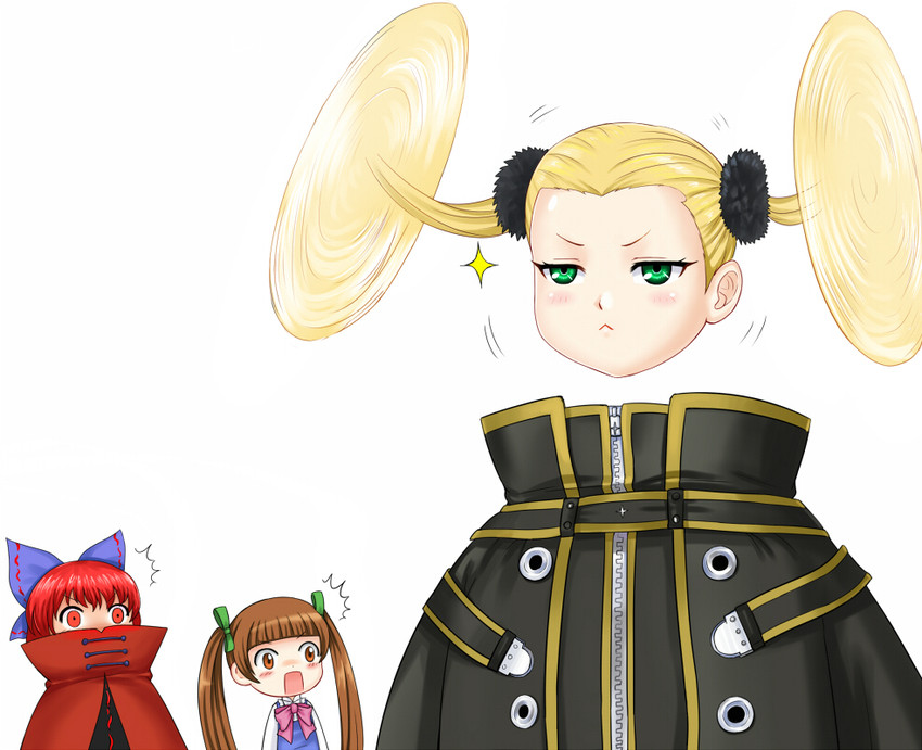 sekibanki, haruna, and osakabe makie (touhou and 1 more) drawn by y.ssanoha