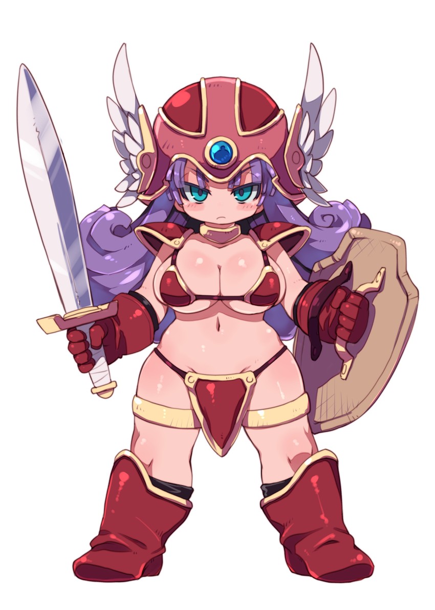 warrior (dragon quest and 1 more) drawn by zankuro