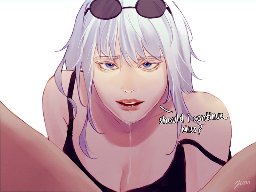 gojou satoru (jujutsu kaisen and 1 more) drawn by 2oarin