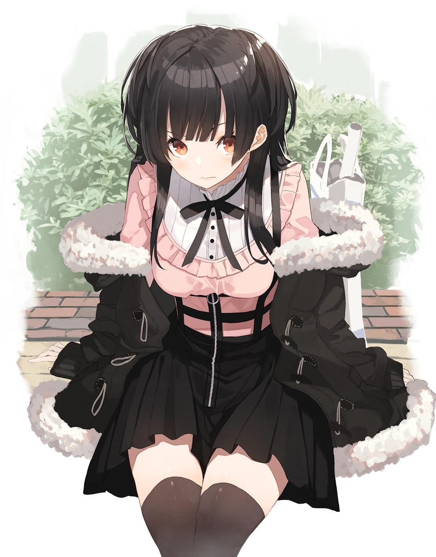 mayuzumi fuyuko (idolmaster and 1 more) drawn by senmu_(senmudayo)