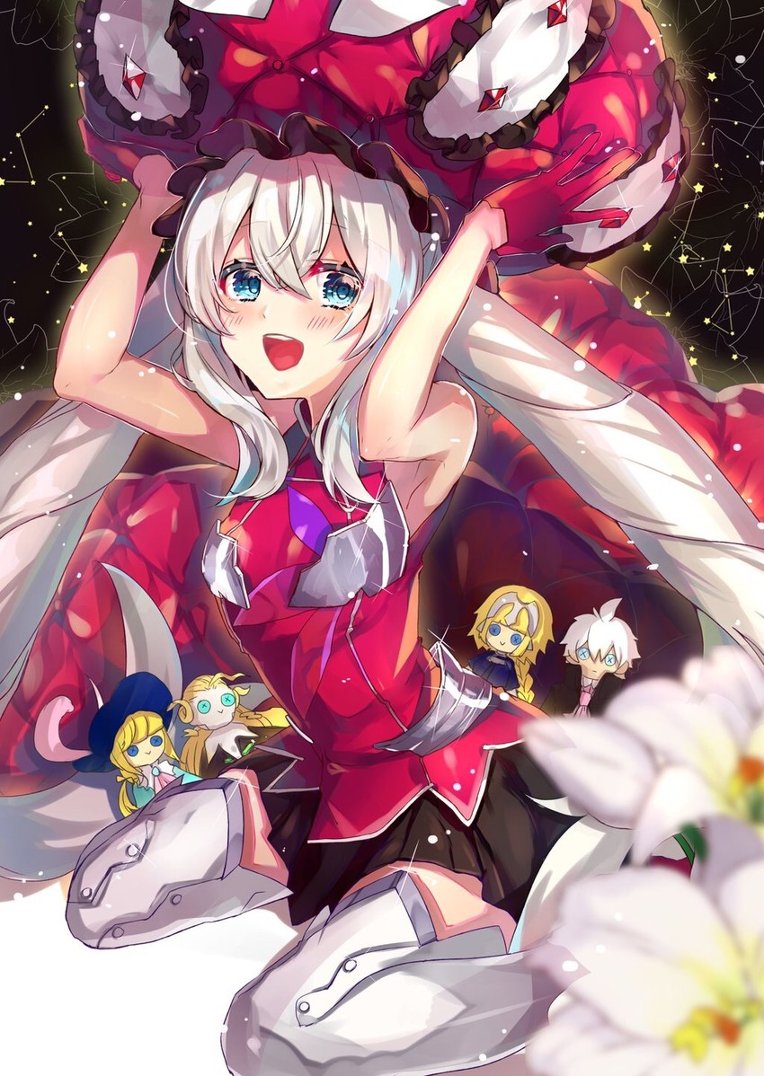 jeanne d'arc and marie antoinette (fate and 1 more) drawn by chano_hinano