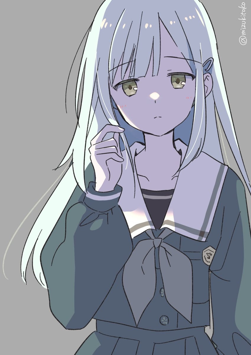 wakaba mutsumi (bang dream! and 1 more) drawn by mizuki_toko