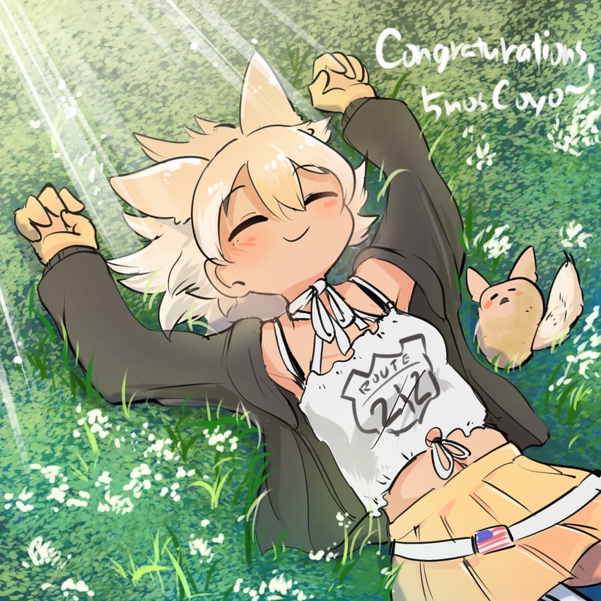 coyote and coyopotato (kemono friends and 1 more) drawn by mcgunngu