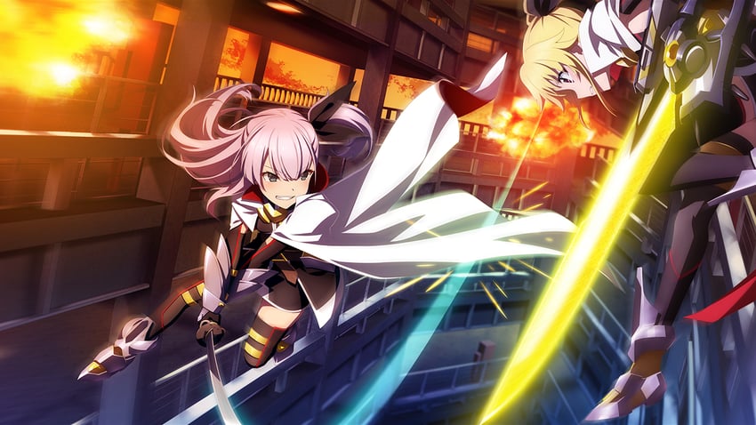 fate testarossa, tsubakuro yume, and bardiche (lyrical nanoha and 3 more)