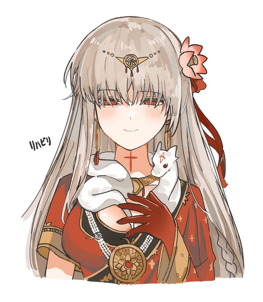 durga (fate and 1 more) drawn by nyokinyoki_18