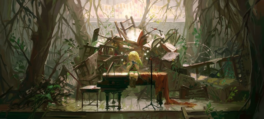 link (the legend of zelda and 1 more) drawn by octahooves